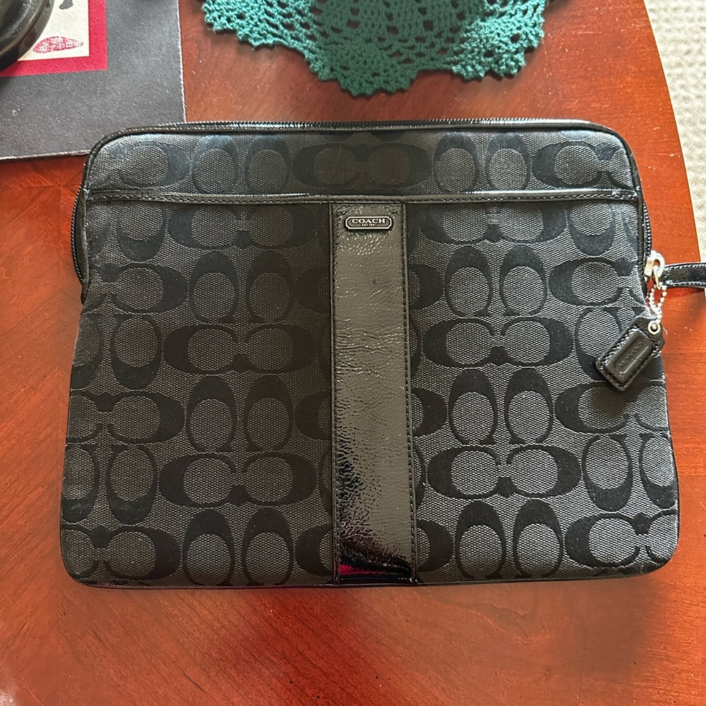 Coach tablet case